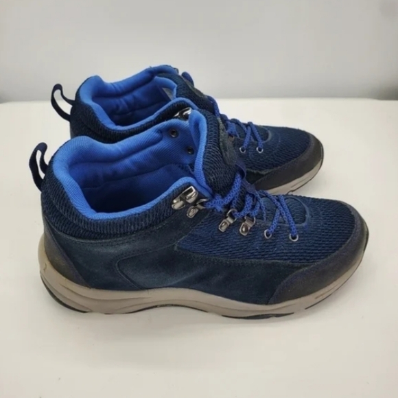 Mountaineering boots suede strap blue - Picture 4 of 8